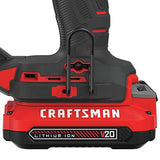 CRAFTSMAN V20 - Kit de clavadora inalámbrica, 18GA (CMCN618C1)