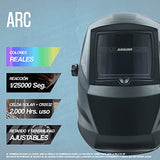 SUDARSHAN Careta Soldador Electrónica Argón Soldar 9-13 Casco Sombra ARC