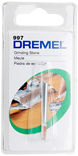 Dremel 997 Piedra de Óxido de Aluminio 1/8 Pulgadas para Materiales No Ferrosos