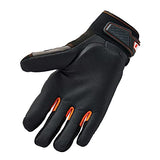 Ergodyne 9002 Certificado Full-Finger anti-vibración guantes de trabajo, tamaño mediano, color negro