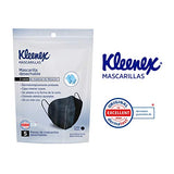 Kleenex Mascarillas, Cubrebocas Ajustable, Bolsa con 5 piezas