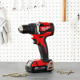 Milwaukee M18 2801-20 - Taladro compacto sin escobillas de iones de litio de 18 voltios (sin herramientas)