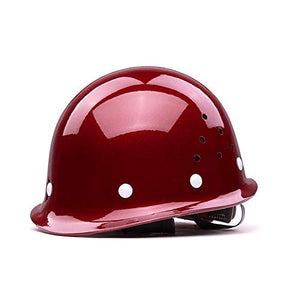 YZJJ Casco de Seguridad Industrial, Casco de construcción rígido, arnés de 4 Puntos, Casco de Protección, Casco de Trabajo Casco