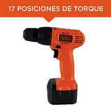 BLACK+DECKER Taladro Atornillador Inalámbrico con 100 Accesorios CD121K100-B3