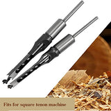 MKSIWSA SUOFEILAIMU Carpintero Square bit bit Tool bit bit bit Hole Oferta Saw Saw Mortis Chisel Madera Broca bit 1pc (Color : 6.4mm)