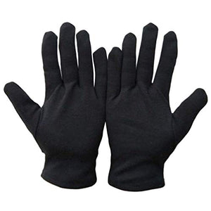 Beaupretty Guantes Hidratantes Guantes para Tocar Joyas Guantes Lavables de Algodón Spa para Hombres Y Mujeres. 12 Pares