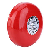 Campana de alarma contra incendios, CB-6B Campana de alarma eléctrica de 95dB 150 mm / 5.9in Campana de alarma Campana de alarma de seguridad para la escuela Hogar Fábrica(AC 110V)