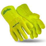 HexArmor Ugly Mudder 7212 - Guantes de trabajo de hormigón recubiertos de PVC con protección contra impactos, tamaño grande