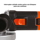 beyond by BLACK+DECKER Esmeriladora Angular 4-1/2 Pulgadas 820W con Guantes, Gafas y Disco Abrasivo AZBDG7DISC