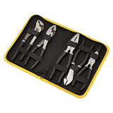 AmazonBasics Pliers Set with Durable Nylon Case - 5-Piece (8-Inch Diagonal, 8-Inch Combination, 8-Inch Long Nose, 8-Inch Groove Joint, 8-Inch Slip-Joint)