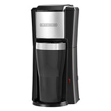 Cafetera Individual Black + Decker con Taza Térmica, CM618