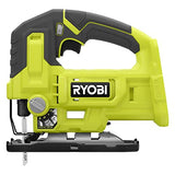 RYOBI ONE+ Sierra de calar inalámbrica de 18 V (solo herramienta) 18 V, PCL525B, verde