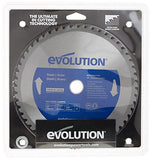 Evolution Power Tools - Hoja de sierra de corte, acero inoxidable