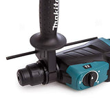 Makita HR2630 Combo Martillo Rotativo SDS Plus con Maletín, V.V.R. 2 Funciones, 0-4.600 Ipm, 800W, 1"