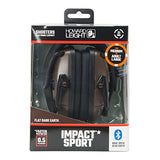 Howard Leight Impact Sport con Bluetooth, Tierra Oscura Plana (R-02549)