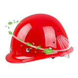 Casco de construcción de seguridad Casco de seguridad - Ventilador de verano Casco de protección laboral de electricistas para construcción de líderes de ingeniería de construcción y construcción Prop