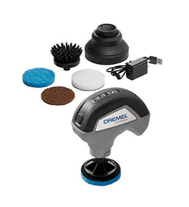 DREMEL Versa PC10-02 - Cepillo de Limpieza para lechada, Fregadero, Limpiador de Cocina y Tina, Limpiador de Potencia para Azulejos, sartenes, Estufas, tinas, fregaderos y Parrillas