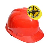 WXJ Estándar Internacional Casco de Seguridad con Ranuras En V ABS Protección Anti-Rotura Cascos de Protección Construcción Anticaída Obra de Construcción Construcción de Carreteras Túnel Mina