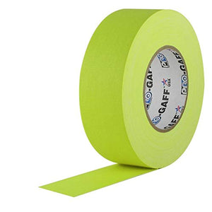 Pro Gaff Tape Amarillo Fluorescente 5 cm x 50 yardas