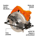 Sierra Circular 7.1/4 1500W 5500Rpm Eje 5/8 Sierr B+D Cs1024