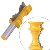 1/2"Shank Router Bit Large Elaborated Milling Cutter Chair Rail Moulding para herramienta de carpintería