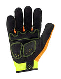 Guantes de trabajo Ironclad Command Impact para visualización táctil, palma y dedos conductivos, protección contra impactos, lavable a máquina, tallas S, M, L, XL, XXL (1 par)