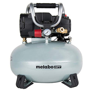 Metabo HPT EC710S - Compresor de aire estilo panqueques, 6 galones