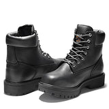 Timberland PRO Direct Attach - Botas de trabajo con puntera de seguridad de acero de 6 pulgadas, impermeables, aisladas