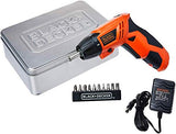 BLACK+DECKER Atornillador Inalámbrico 4.8V KC4815T-B3