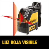 DEWALT Nivel Láser Auto-Nivelante con Rayo de Luz Roja DW088K