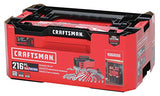 CRAFTSMAN Kit de herramientas mecánicas con caja de 3 cajones, 216 piezas (CMMT99206)