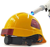 LSHAOBO Casco de construcción anticolisión para Electricista, Casco de Seguro de Trabajo, ABS, Casco de Seguridad para Electricista, ventilación, Gorra de protección Transpirable(Color:White)