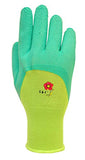 G & F 2030 Women garden gloves with Micro Foam Nylon Latex Coating, Texture Grip, 3 Pair Pack