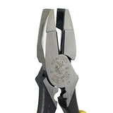 Klein Tools - Alicates de corte lateral J213-9NECR Journeyman™, NE de alto apalancamiento, troquel de crimpado