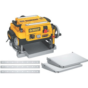 DEWALT DW735X Paquete de Cepilladora de 2 Velocidades con Capacidad de 33.02 cm / 13"