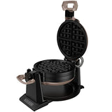 Waflera BLACK+DECKER Giratoria prepara 2 waffles a la vez