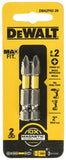 DEWALT Sujetador de Puntas Rapid Load para Atornillar y Perforar 6 Piezas DW2507 + Juego De 2 Puntas Cruz Maxfit #2 X 2 Pulgadas DWA2PH2 - 2H