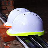 outdoor product Casco de Seguridad Industrial, Casco Anticolisión Transpirable ABS, Casco de Protección Industrial para Obra con Tiras Reflectantes, para Alimentación/Construcción/Túnel