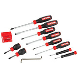 CRAFTSMAN Juego de destornilladores, bimaterial, 12 piezas (CMHT65071N)