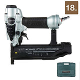 Metabo HPT Brad Nailer Kit | Neumático | Calibre 18 | Acepta clavos Brad de 5/8 a 2 pulgadas | NT50AE2