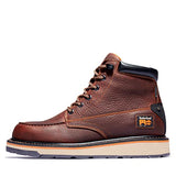 Timberland PRO Gridworks Botas de trabajo industriales impermeables con punta suave de 6 pulgadas para hombre, Marrón, 9 US