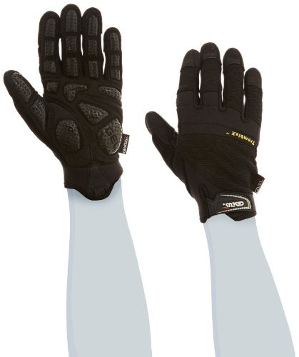 Cestus Vibration Series TrembleX - Guantes antivibración (neopreno, policloropreno), Trabajo, Negro, X-large