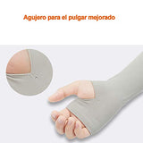 Mangas para Brazos UV, 3 Pares Mangas para Sol de UPF 50, Mangas Deportivas para Protección UV para Mujer Hombre, Mangas para Brazos 3 Colores para Conducir Ciclismo Baloncesto Golf