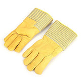 Guantes criogénicos Guantes de trabajo de cuero Resistentes al frío Guantes cálidos de invierno Resistente al viento Impermeable Puño largo Nitrógeno líquido Protección para las manos Unisex