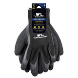 Wells Lamont frío recubiertos de látex guantes de trabajo, 526MN, Negro