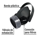 Pretul RES-1-P, Respirador sin cartucho, 1 filtro, Pretul