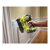 Ryobi P854 ONE Plus 18V Cordless Lithium-Ion 2 in. Brad Nailer Kit (One Battery & Charger included)