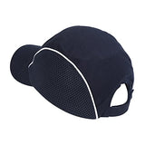 Gorra de Béisbol Resistente a los Impactos, Ligero, Transpirable, Casco, Protección para la Cabeza, Transpirable, Anticolisión, Absorción de Impactos, Casco Ajustable con Franja Reflectante