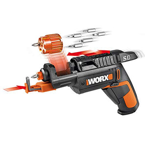 WORX WX255L SD Semi-Automatic Power Screw Driver with Screw Holder