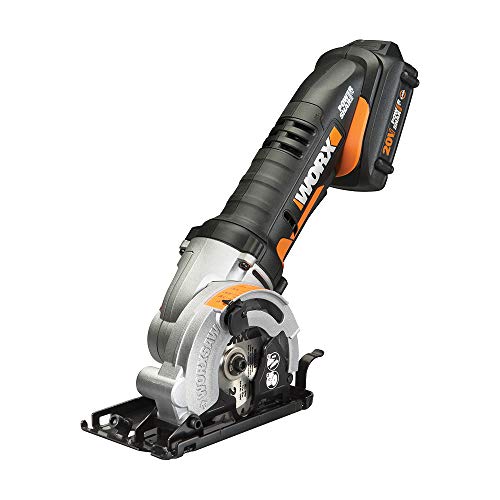 Worx wx523l 20 V 3 - 3/20,3 cm Max iones de litio 85 mm de sierra circular de inmersión